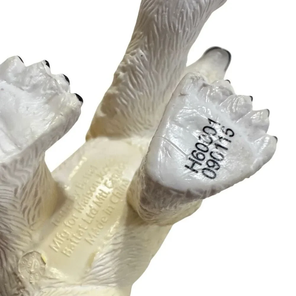 2015 Terra Battat Polar Bear Family Realistic Arctic Animals Set 4 Pcs